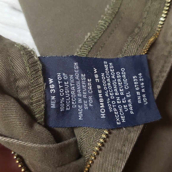 Nautica Jeans Co. Cargo Shorts Men's size 36 - Picture 3 of 6